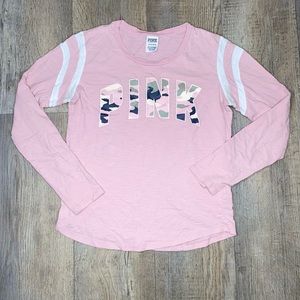 Victoria’s Secret PINK Campus Long Sleeve Shirt